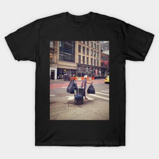 Chinese Woman Canal Street Broadway Manhattan New York City T-Shirt